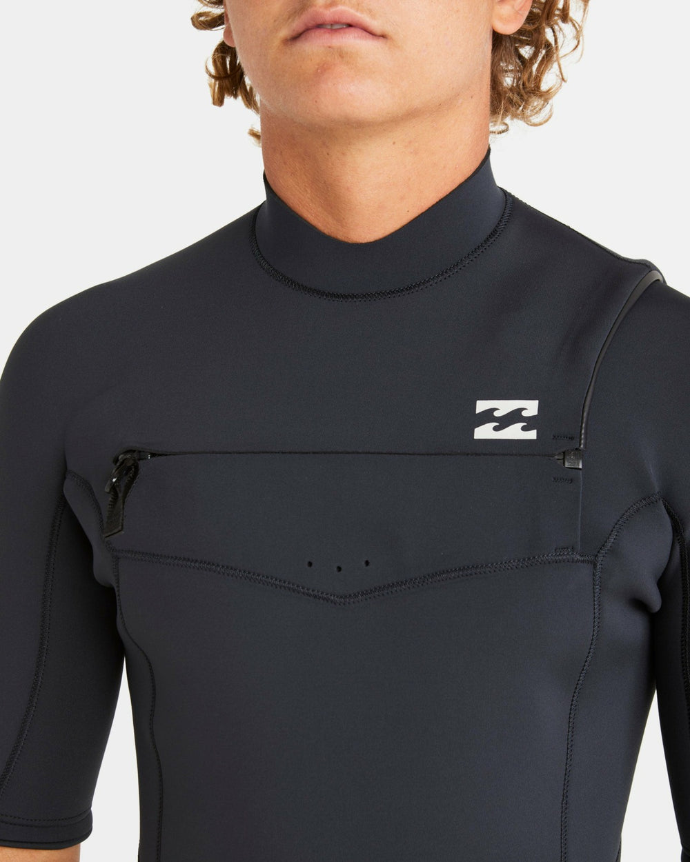 2/2mm Absolute Natural Upcycler GBS Chest Zip Wetsuit - Black | Billabong Men