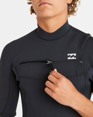 2/2mm Absolute Natural Upcycler GBS Chest Zip Wetsuit - Black | Billabong Men