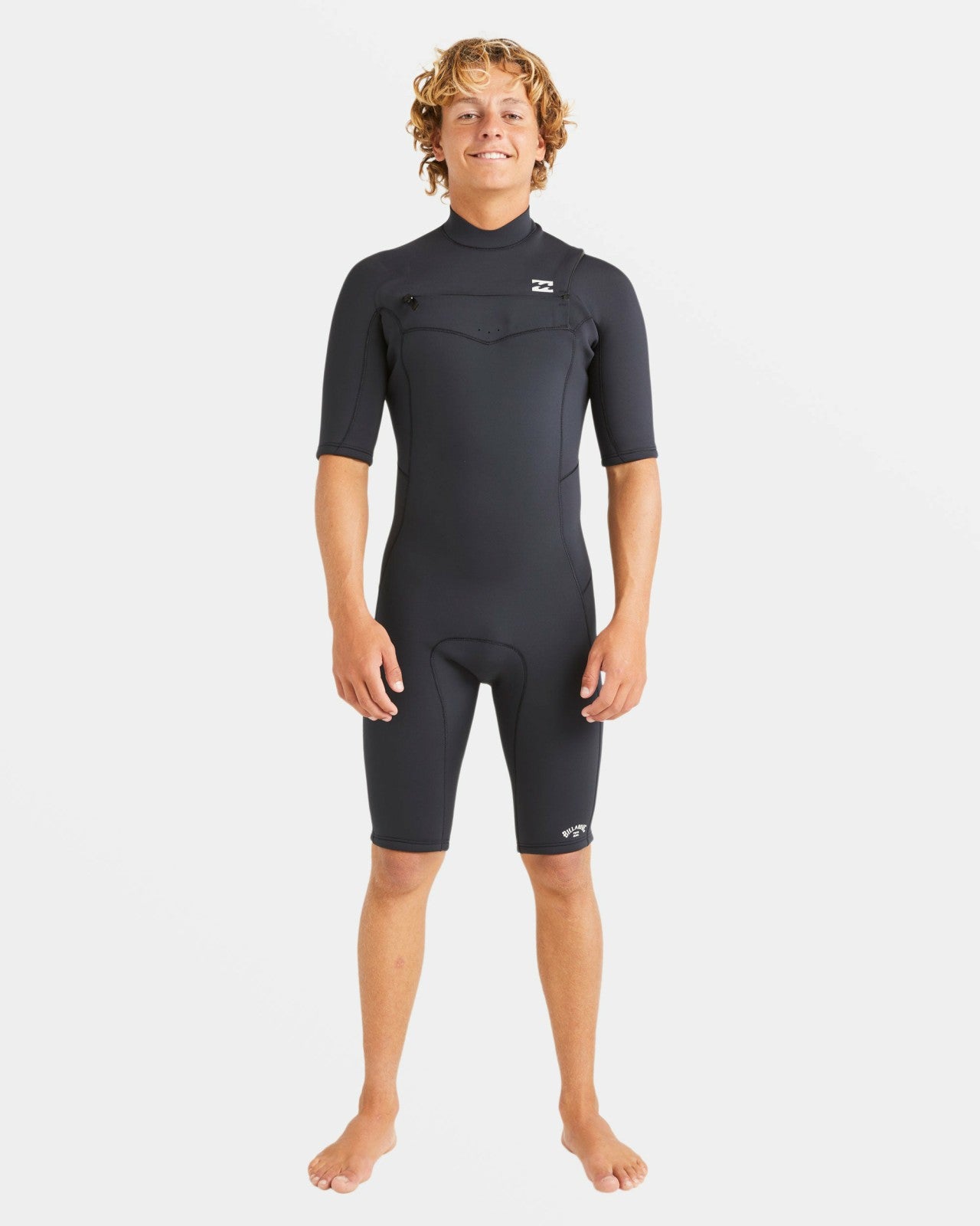 2/2mm Absolute Natural Upcycler GBS Chest Zip Short Sleeve Springsuit | Billabong Men