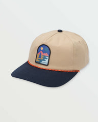 A/Div Strapback Hat - Navy/Khaki | Billabong Men