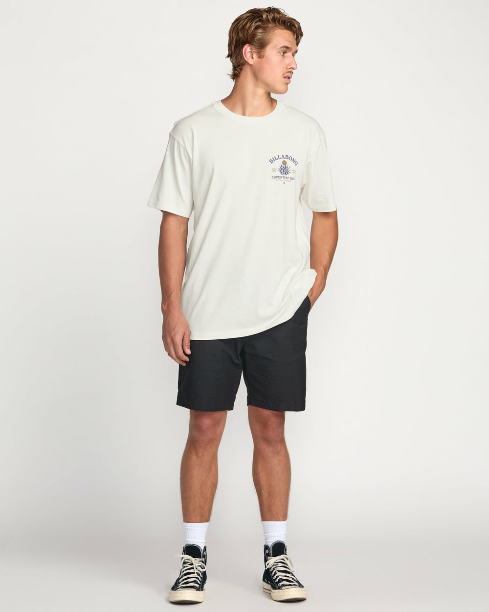 A/Div Agave Tee - Off White | Billabong Men