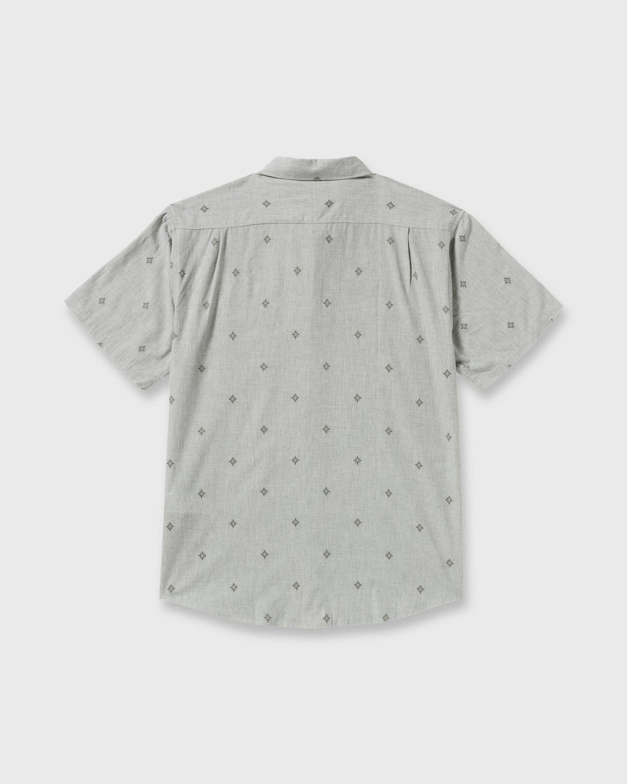 All Day Jacquard Short Sleeve Shirt - Silver | Billabong Men