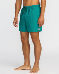 All Day Laybacks 16" Trunks - Real Teal | Billabong Men