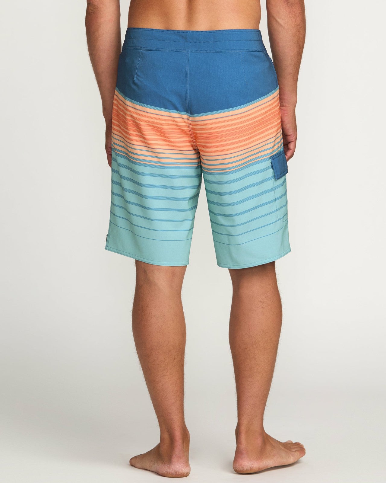 All Day Stripe Pro Performance 20" Boardshorts - Deep Blue | Billabong Men