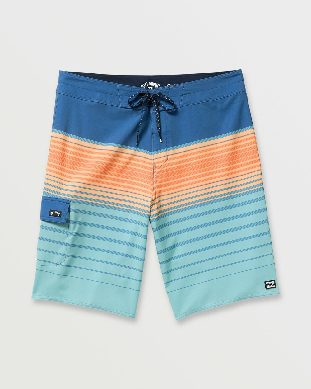 All Day Stripe Pro Performance 20" Boardshorts - Deep Blue | Billabong Men