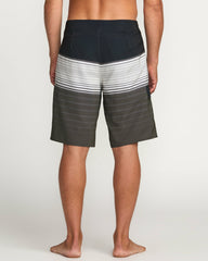 All Day Stripe Pro Performance 20" Boardshorts - Pewter | Billabong Men