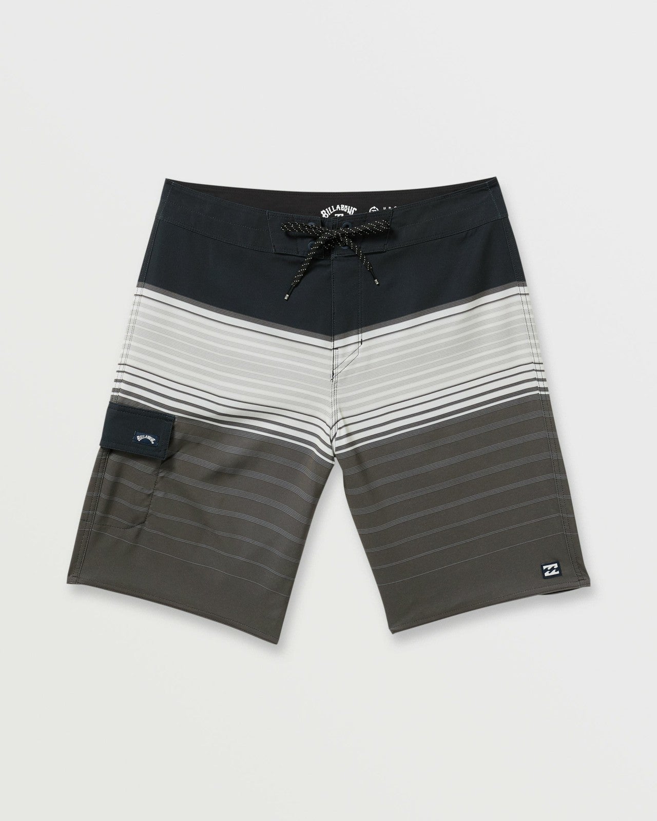 All Day Stripe Pro Performance 20" Boardshorts - Pewter | Billabong Men