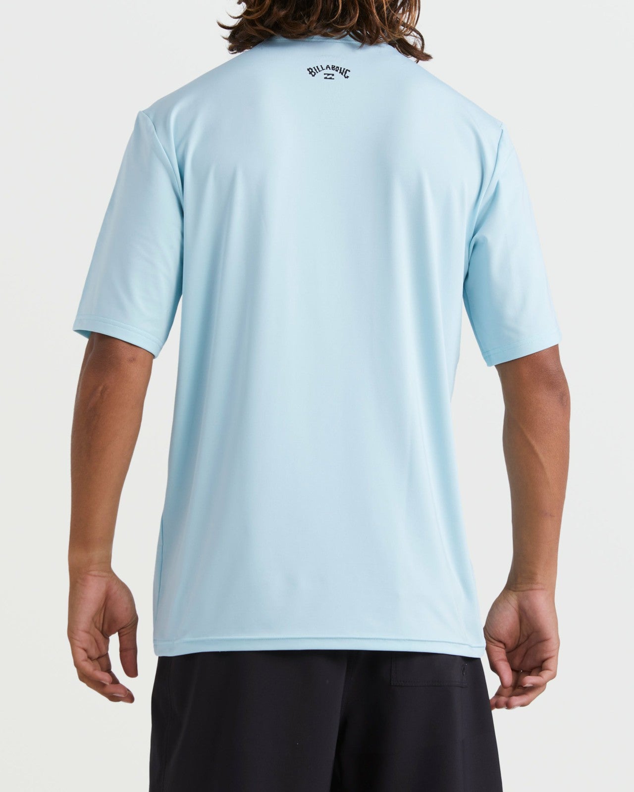 All Day Wave Short Sleeve Rashguard - Coastal Blue | Billabong Men