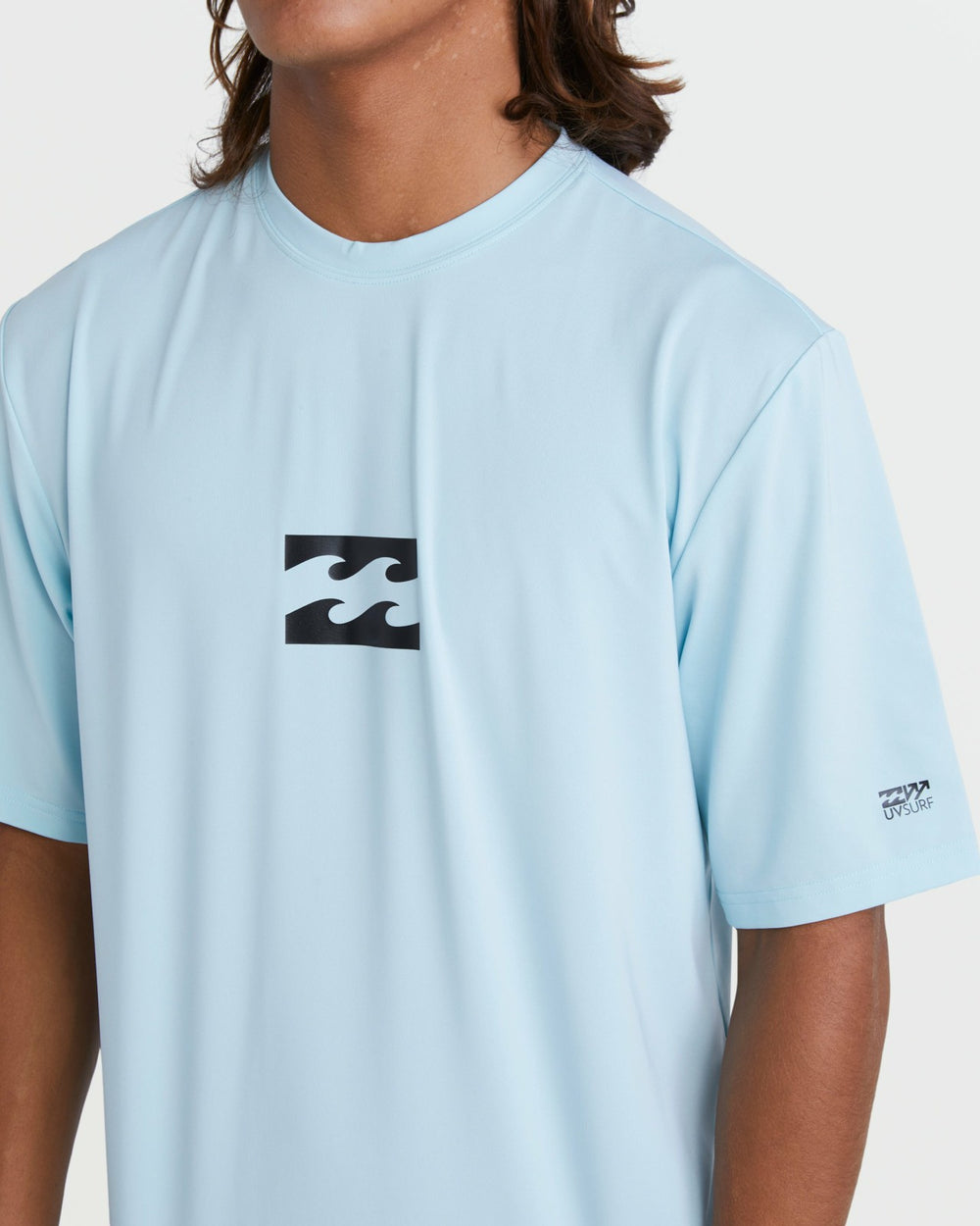 All Day Wave Short Sleeve Rashguard - Coastal Blue | Billabong Men