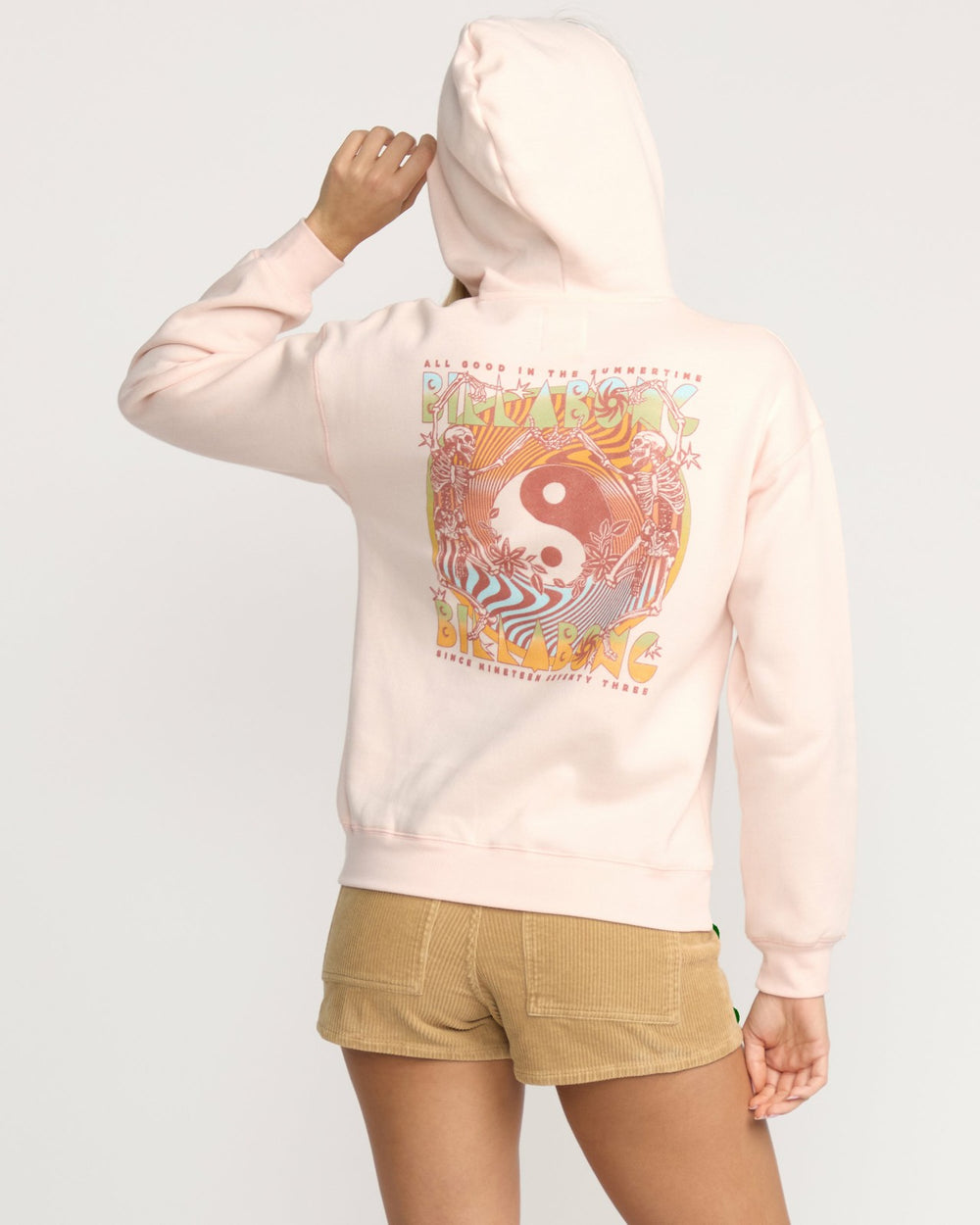 All Good In Summer Hoodie - Light Peach | Billabong Women