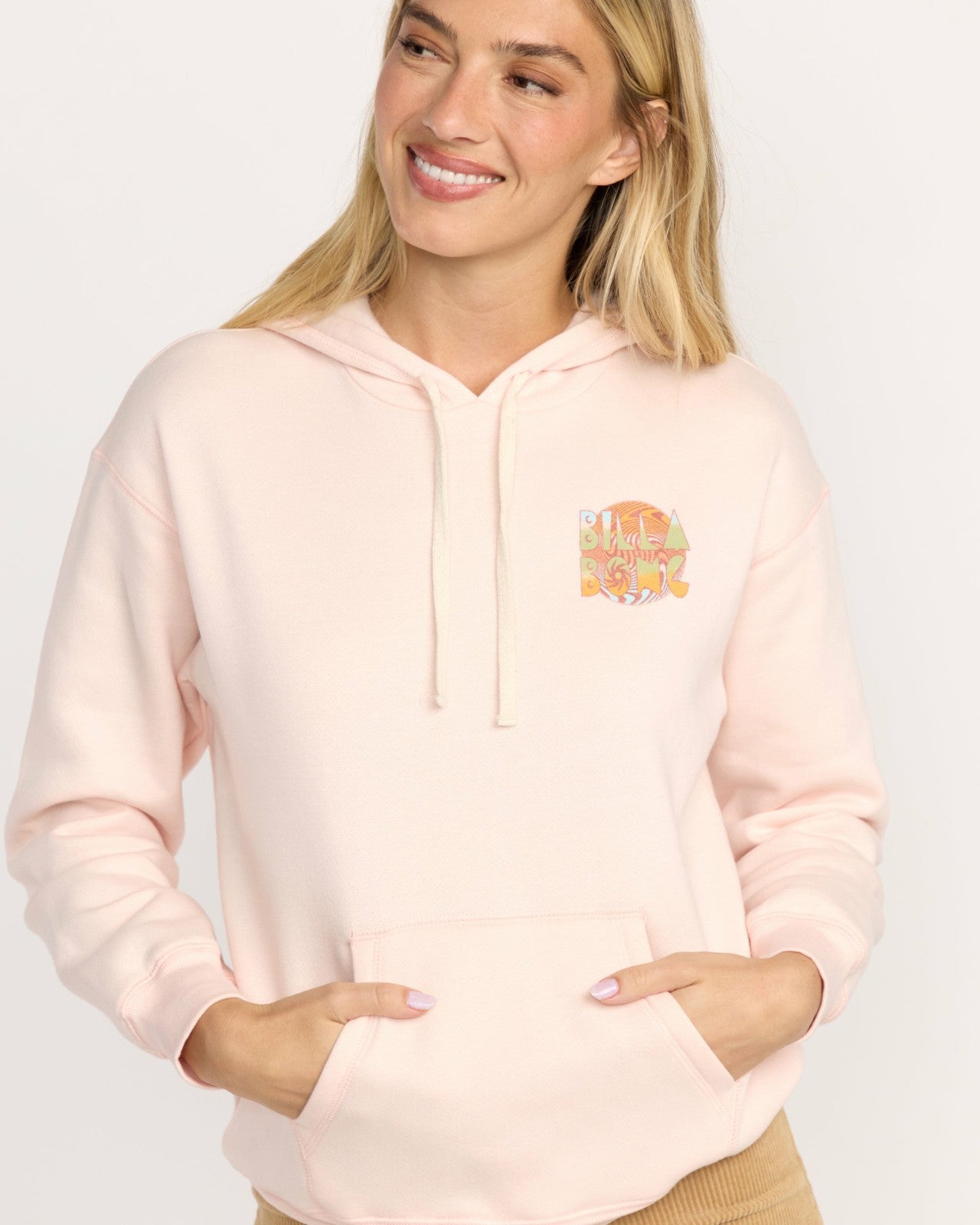 All Good In Summer Hoodie - Light Peach | Billabong Women