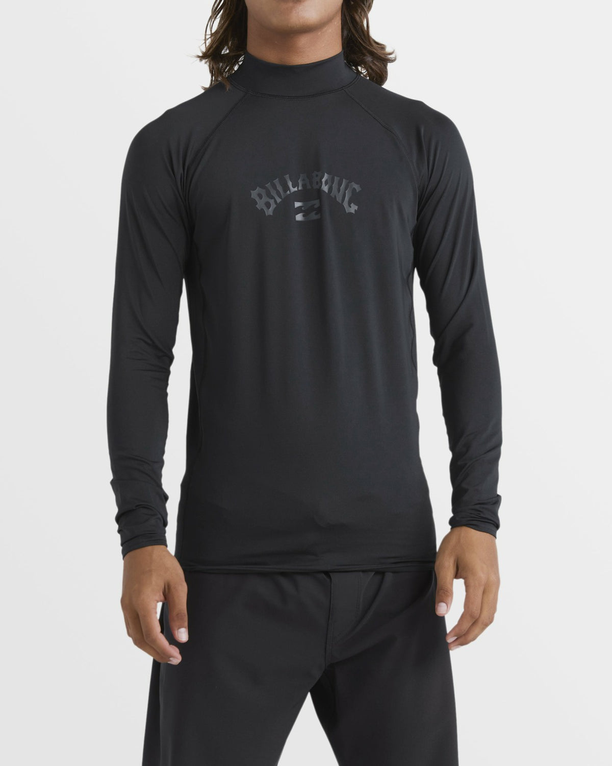 Arch Performance Fit Long Sleeve Rashguard - Black | Billabong Men