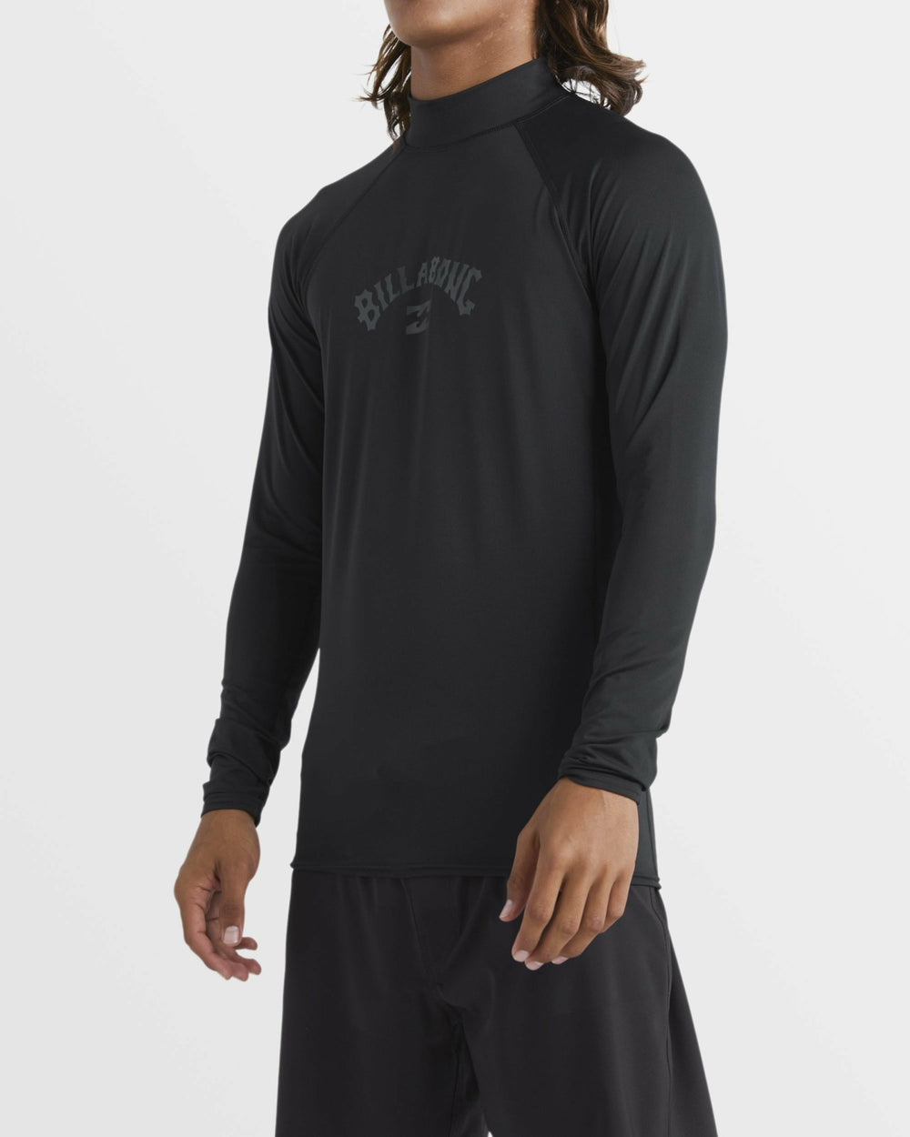 Arch Performance Fit Long Sleeve Rashguard - Black | Billabong Men