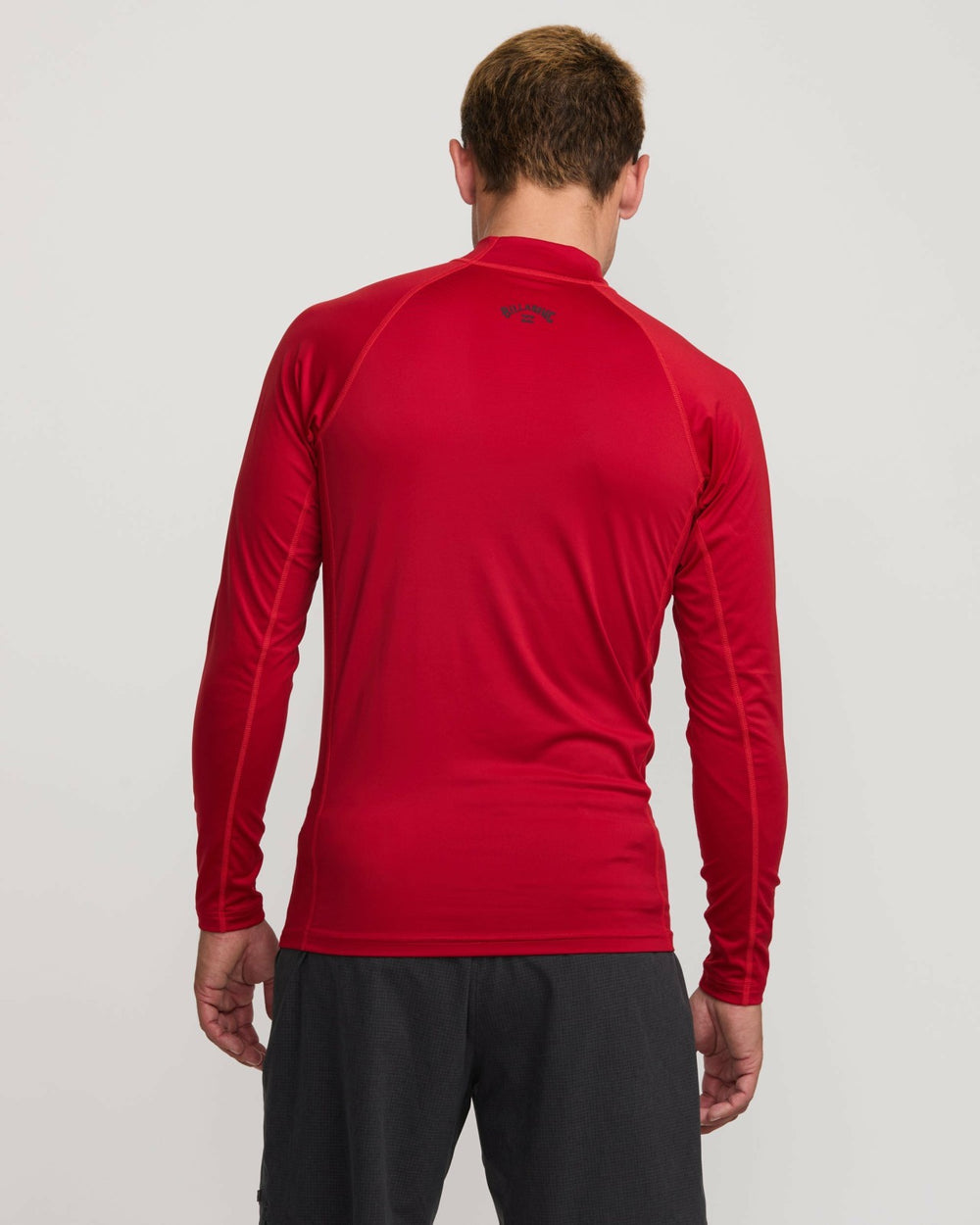 Arch Performance Fit Long Sleeve Rashguard - Scarlet | Billabong Men