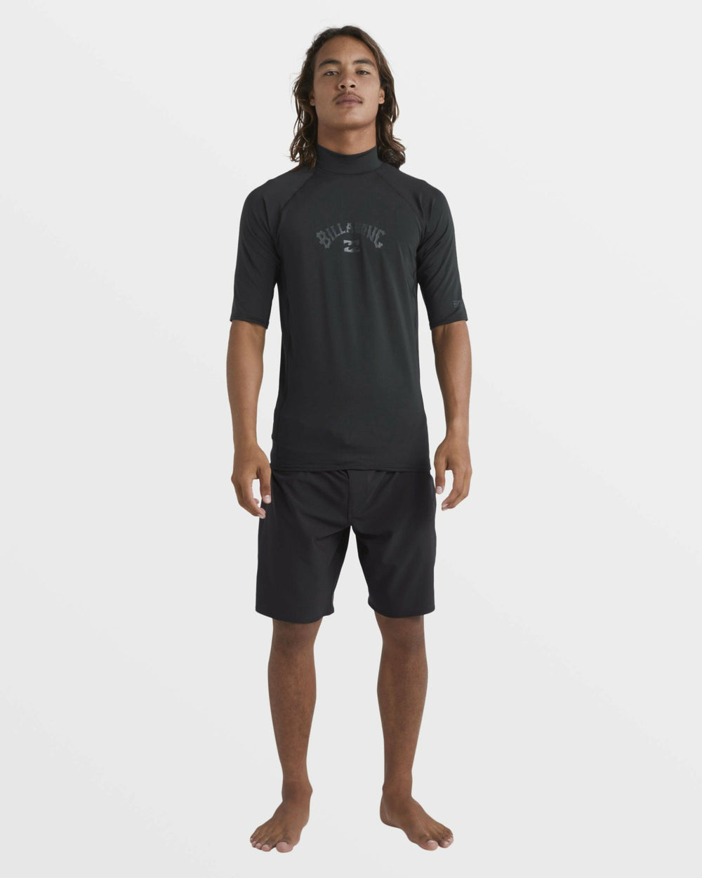 Arch Performance Fit Short Sleeve Rashguard - Black | Billabong Men
