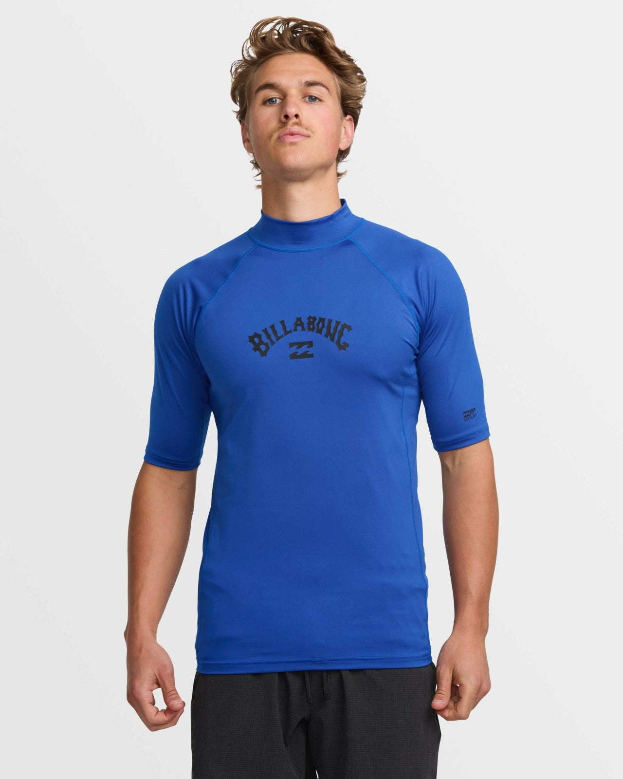 Arch Performance Fit Short Sleeve Rashguard - Cobalt | Billabong Men