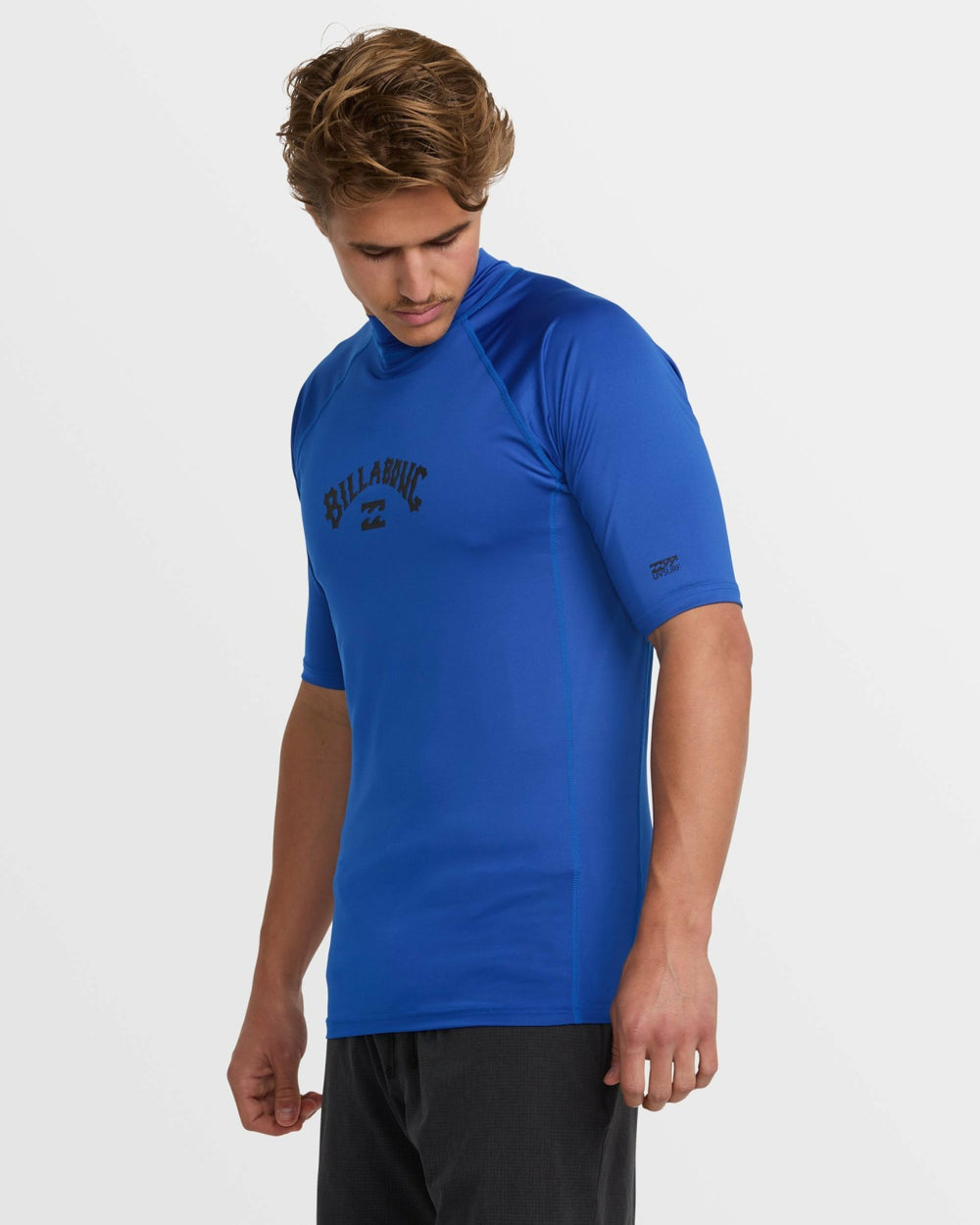 Arch Performance Fit Short Sleeve Rashguard - Cobalt | Billabong Men