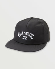 Arch Team Snapback Hat - Black | Billabong Men