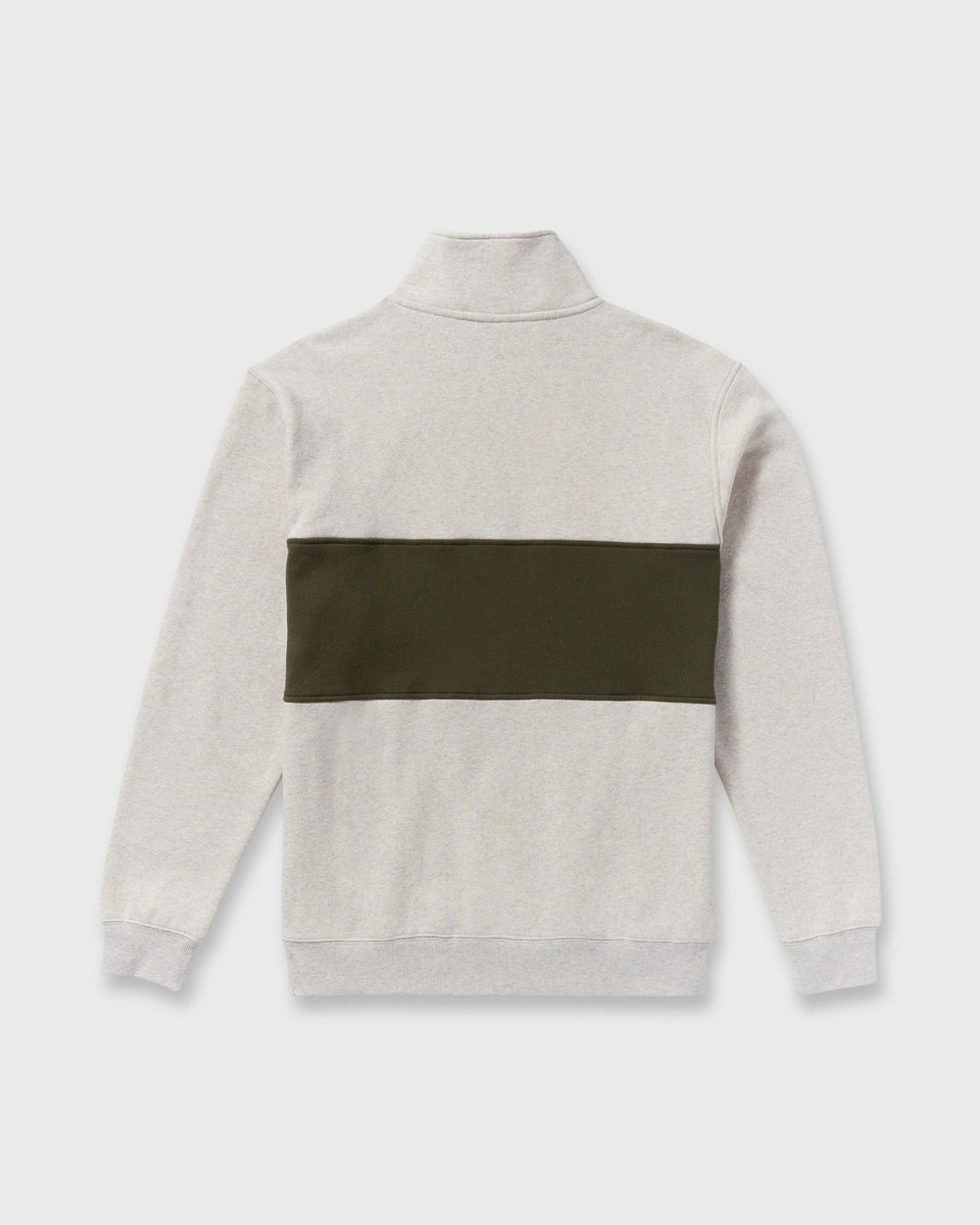 Bad Dog 3/4 Zip Mockneck Sweatshirt - Sand Htr | Billabong Men