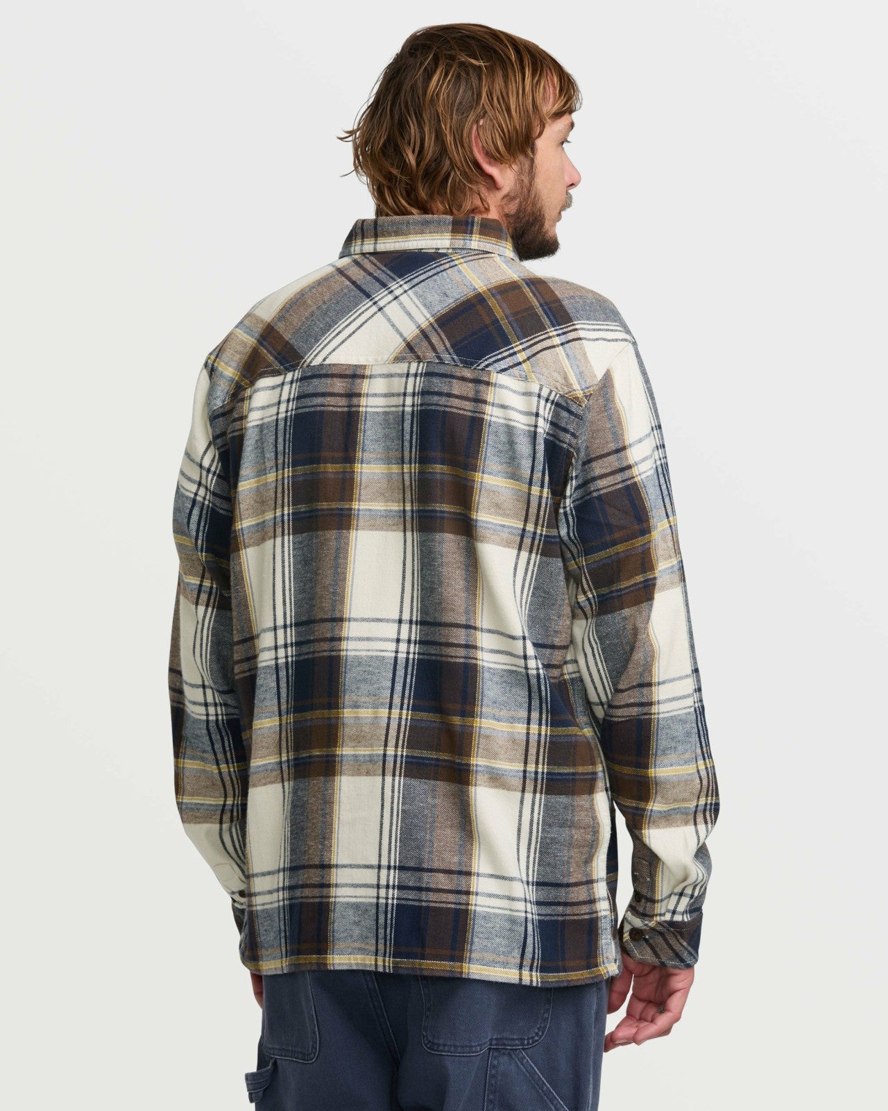 Bad Dog Flannel Shirt - Silver | Billabong Men