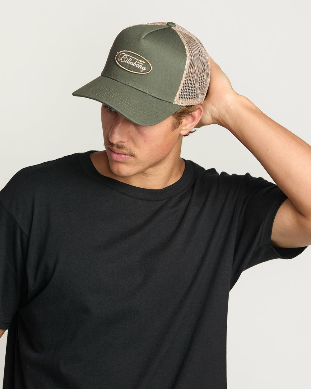 Bad Dog Trucker Hat - Military | Billabong Men