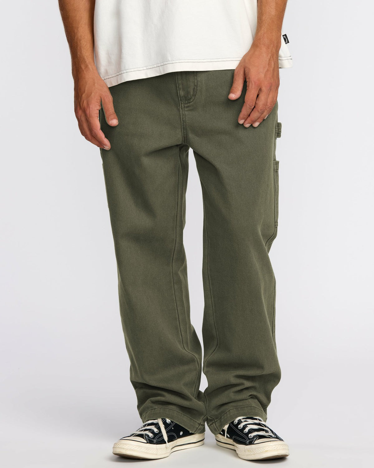 Bad Dog Workwear Pants - Dark Military | Billabong Men