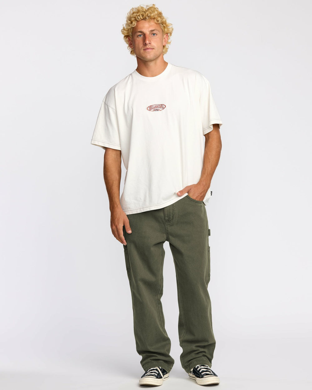 Bad Dog Workwear Pants - Dark Military | Billabong Men