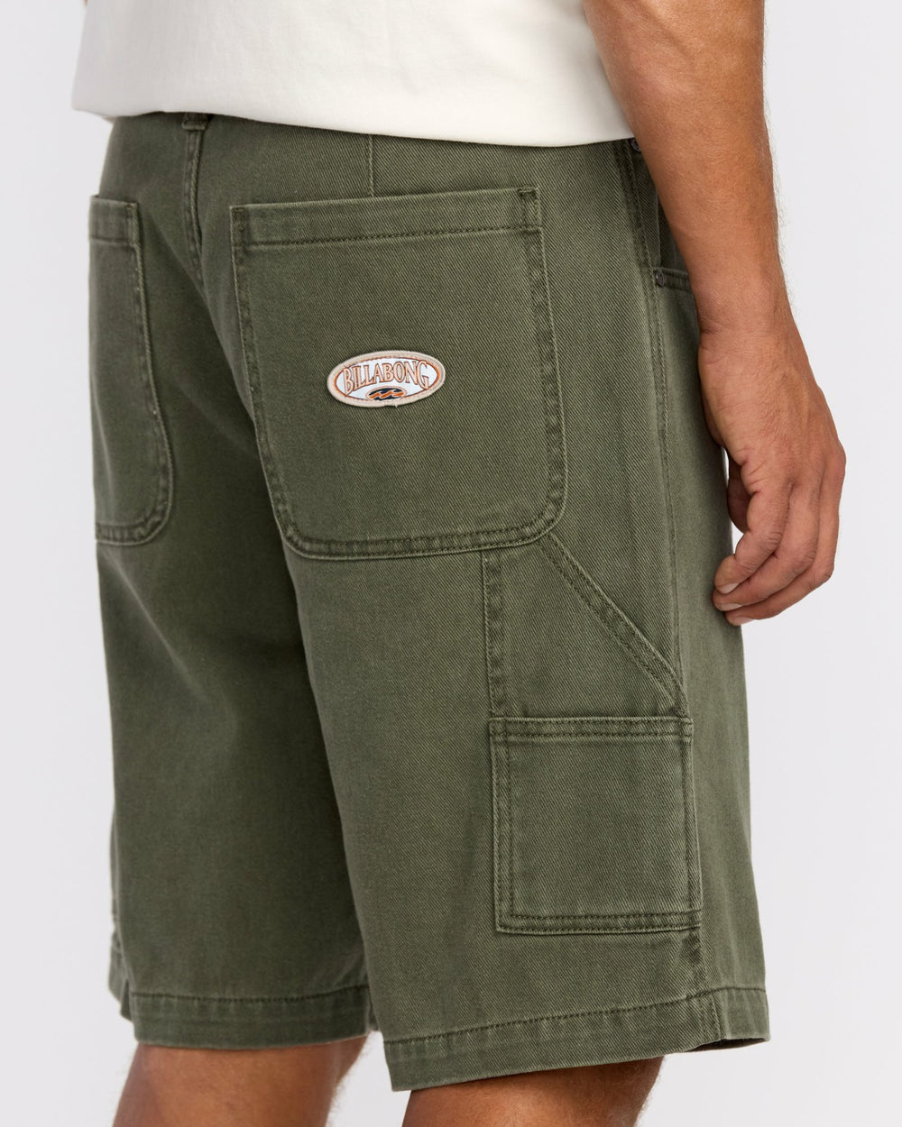 Bad Dog 21" Workwear Shorts - Dark Military | Billabong Men