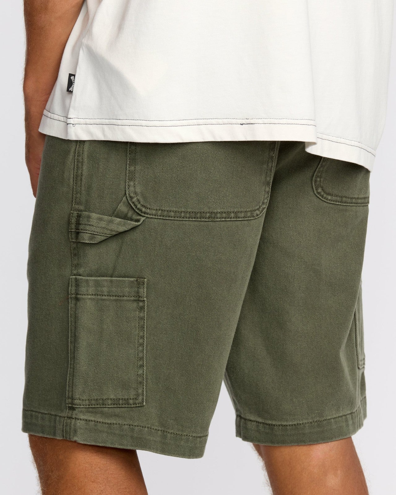 Bad Dog 21" Workwear Shorts - Dark Military | Billabong Men