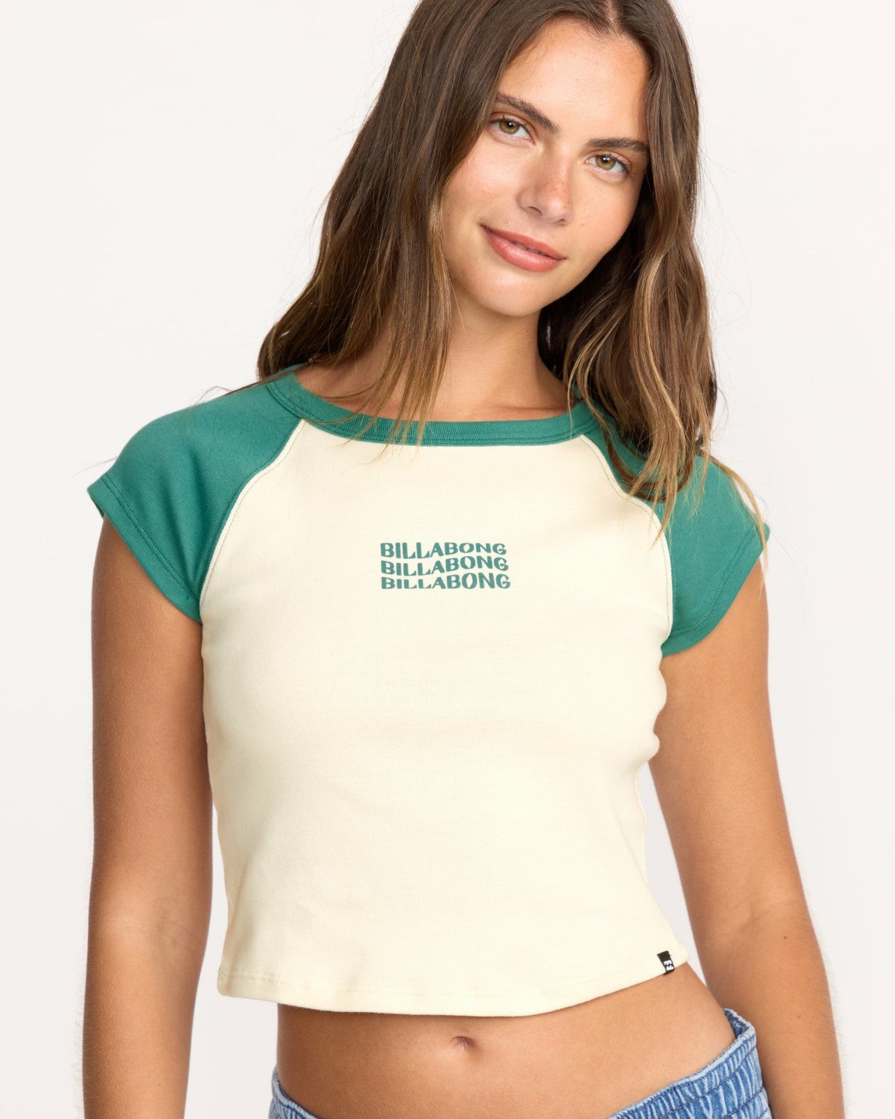 Beach Club Babe Short Sleeve T-Shirt - Evergreen | Billabong Women