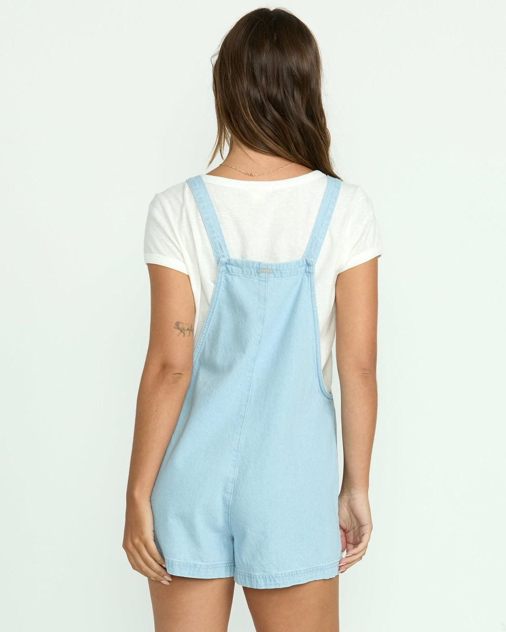 Beach Crush Denim Shortalls - Salt Blue | Billabong Women