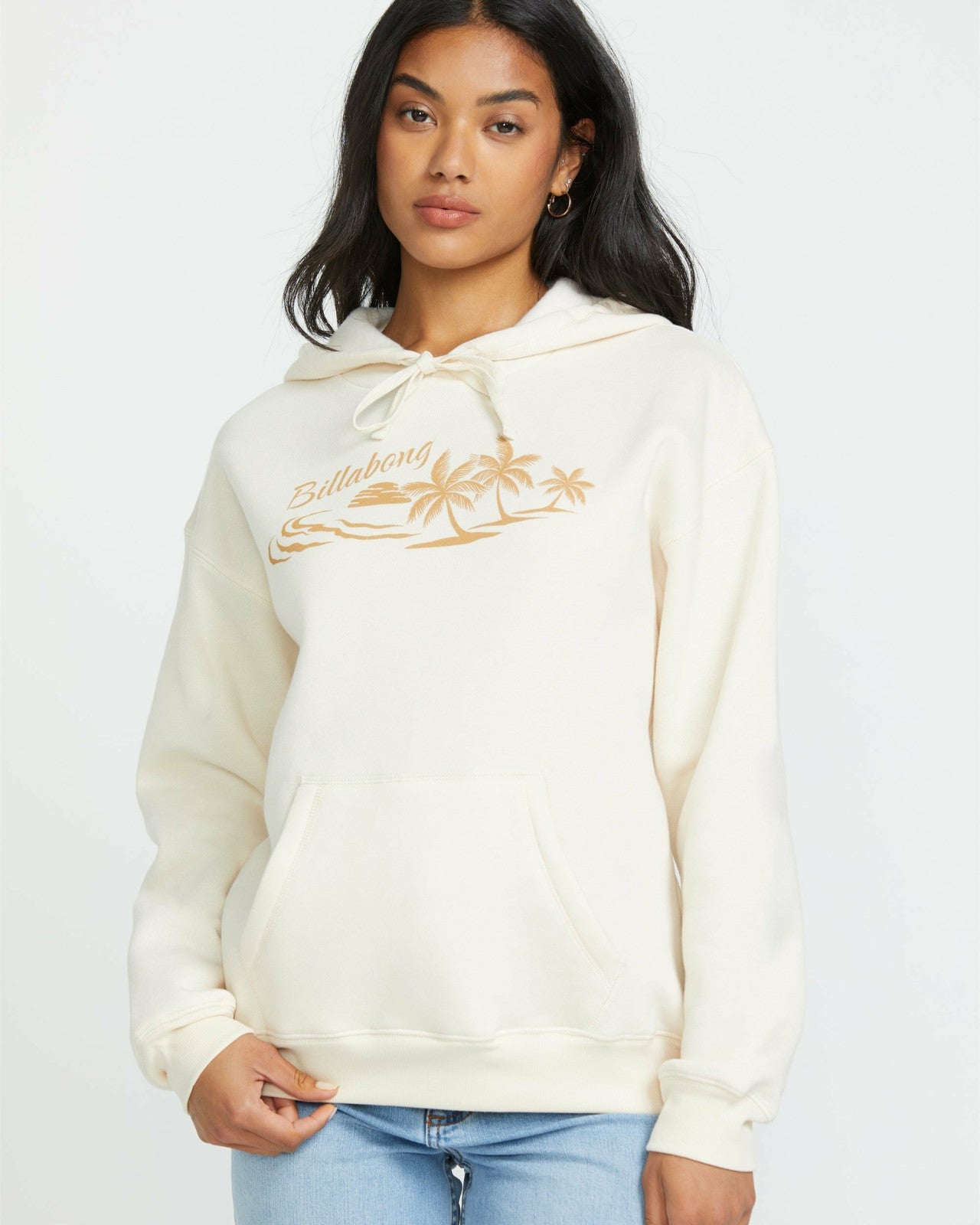 Beach Tropics Po Hoodie - Whitecap | Billabong Women