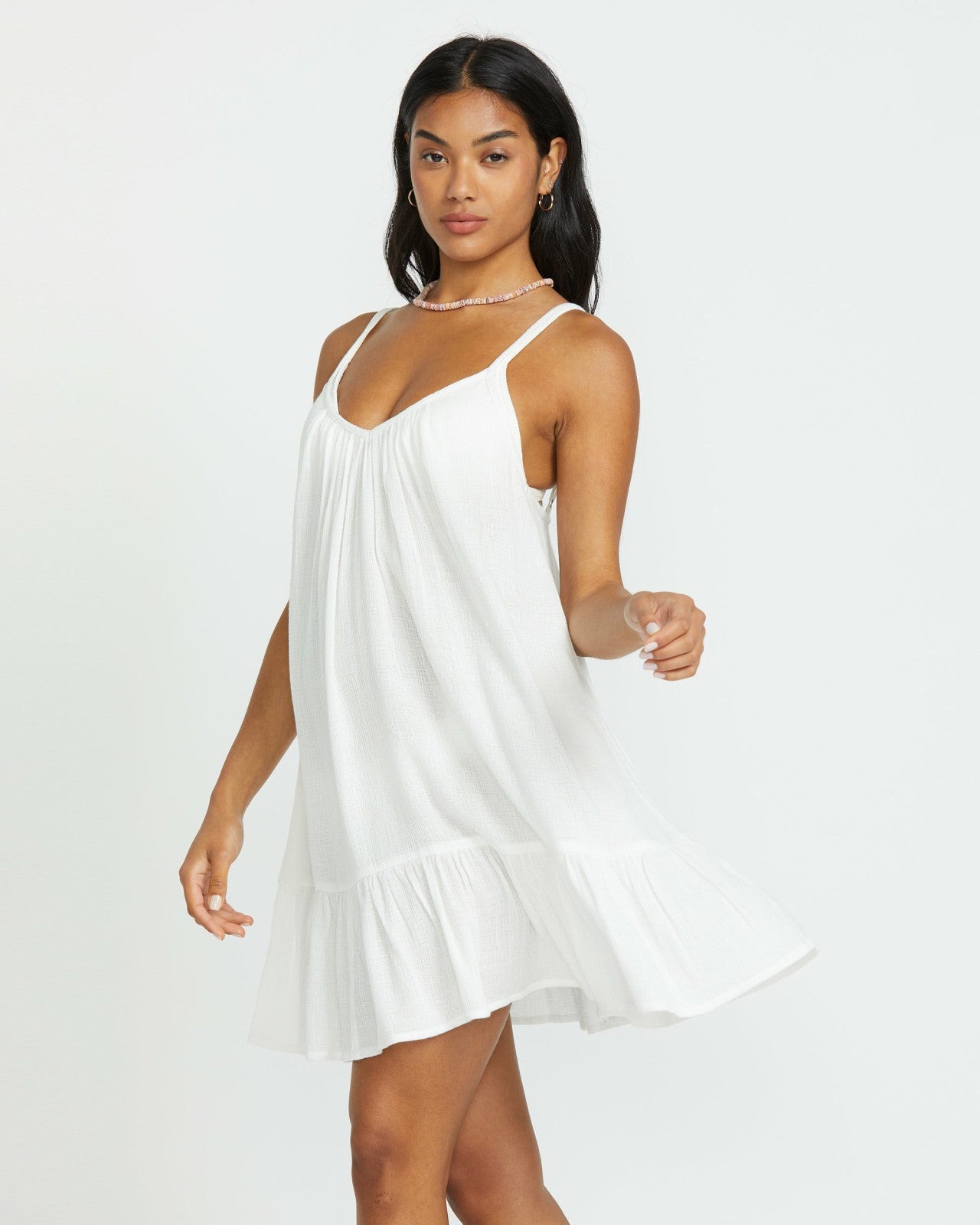 Beach Vibes Beach Coverup Dress - Salt Crystal | Billabong Women