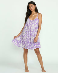 Beach Vibes Print Cover-Up - Paradise Purple | Billabong Women