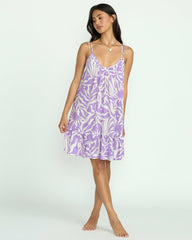 Beach Vibes Print Cover-Up - Paradise Purple | Billabong Women