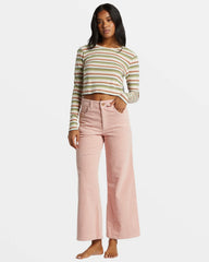 Be Free Corduroy Pants - Dusty Peach | Billabong Women