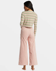 Be Free Corduroy Pants - Dusty Peach | Billabong Women