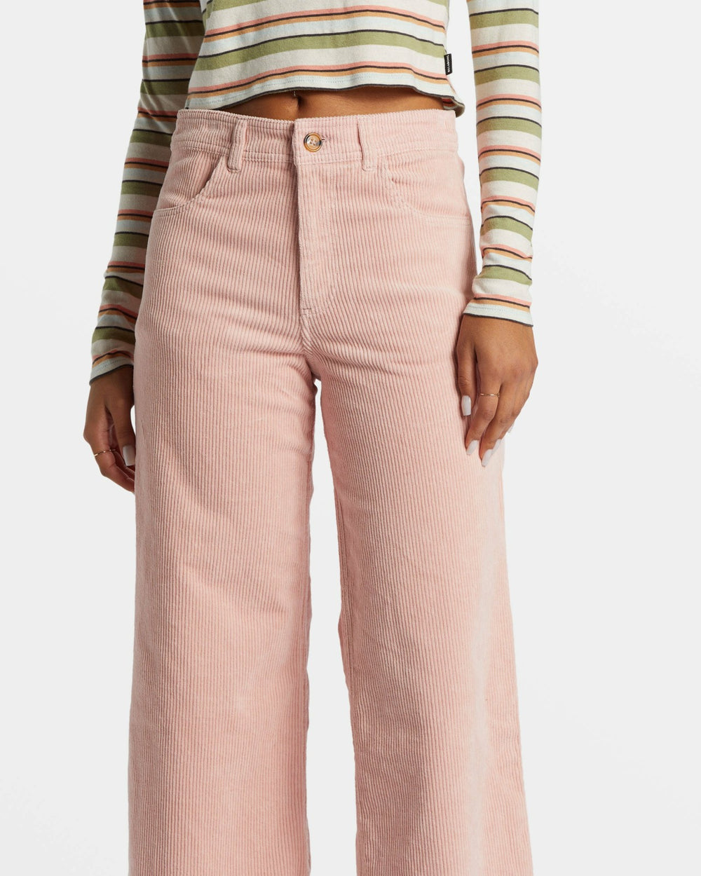 Be Free Corduroy Pants - Dusty Peach | Billabong Women