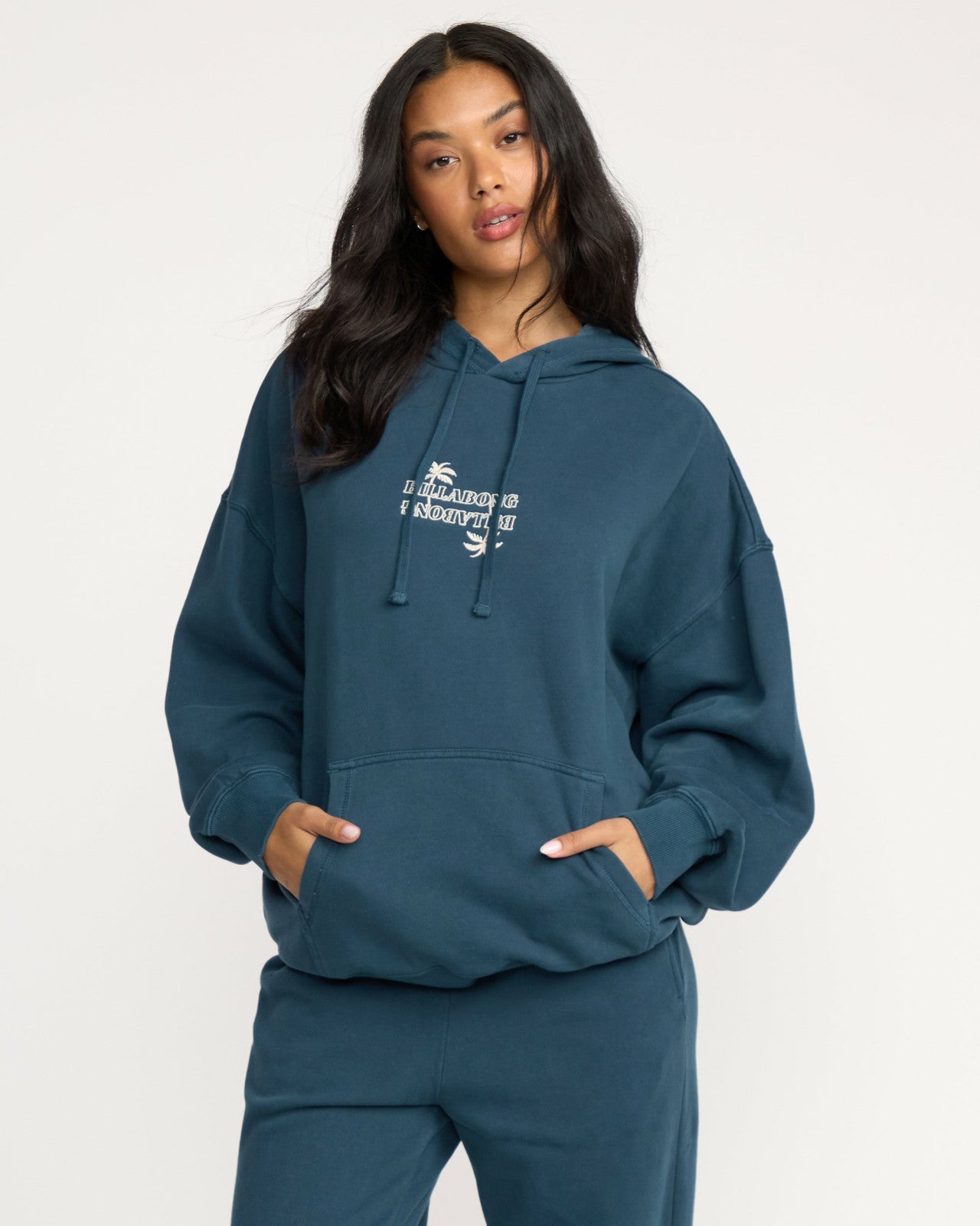 Best Wishes Hoodie - Navy | Billabong Women