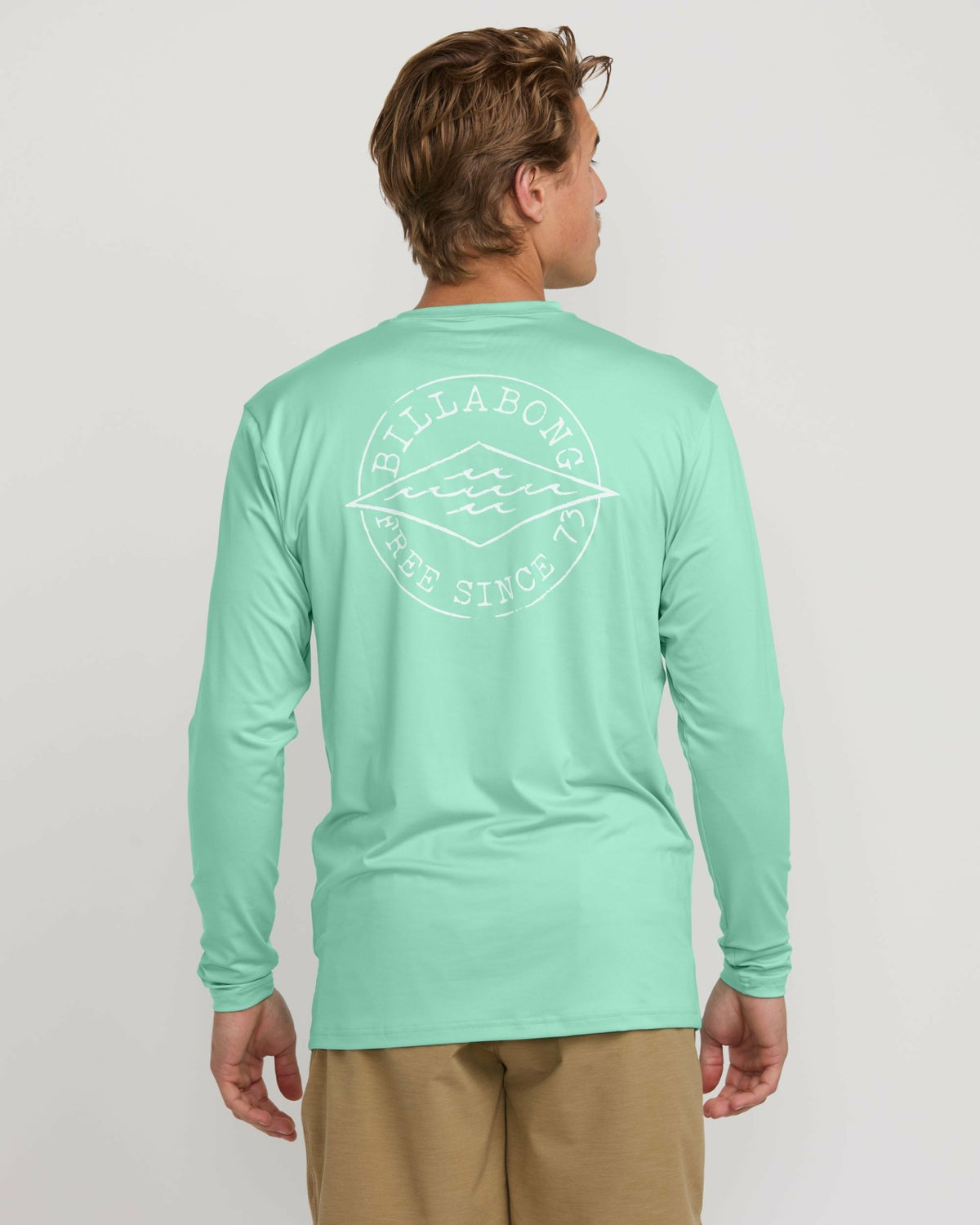 Big Dave Loose Fit Long Sleeve Surf Tee - Bermuda | Billabong Men