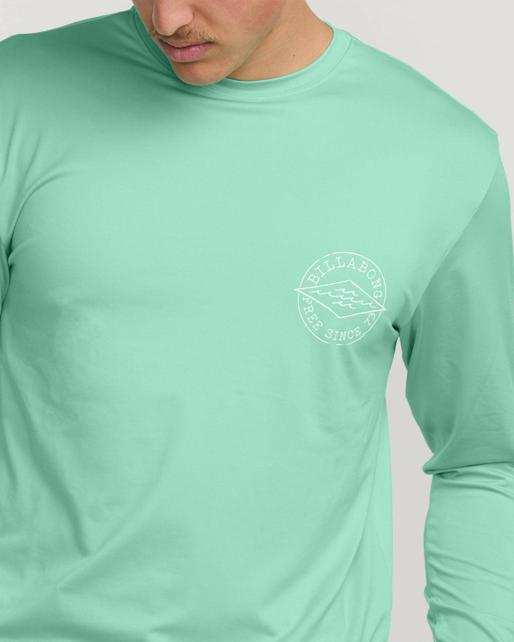 Big Dave Loose Fit Long Sleeve Surf Tee - Bermuda | Billabong Men