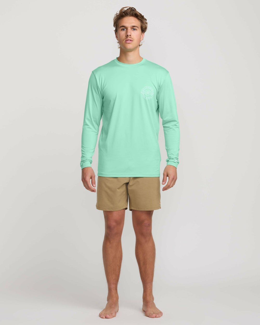 Big Dave Loose Fit Long Sleeve Surf Tee - Bermuda | Billabong Men