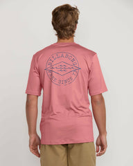 Big Dave Loose Fit Short Sleeve Surf Tee - Dusty Pink | Billabong Men