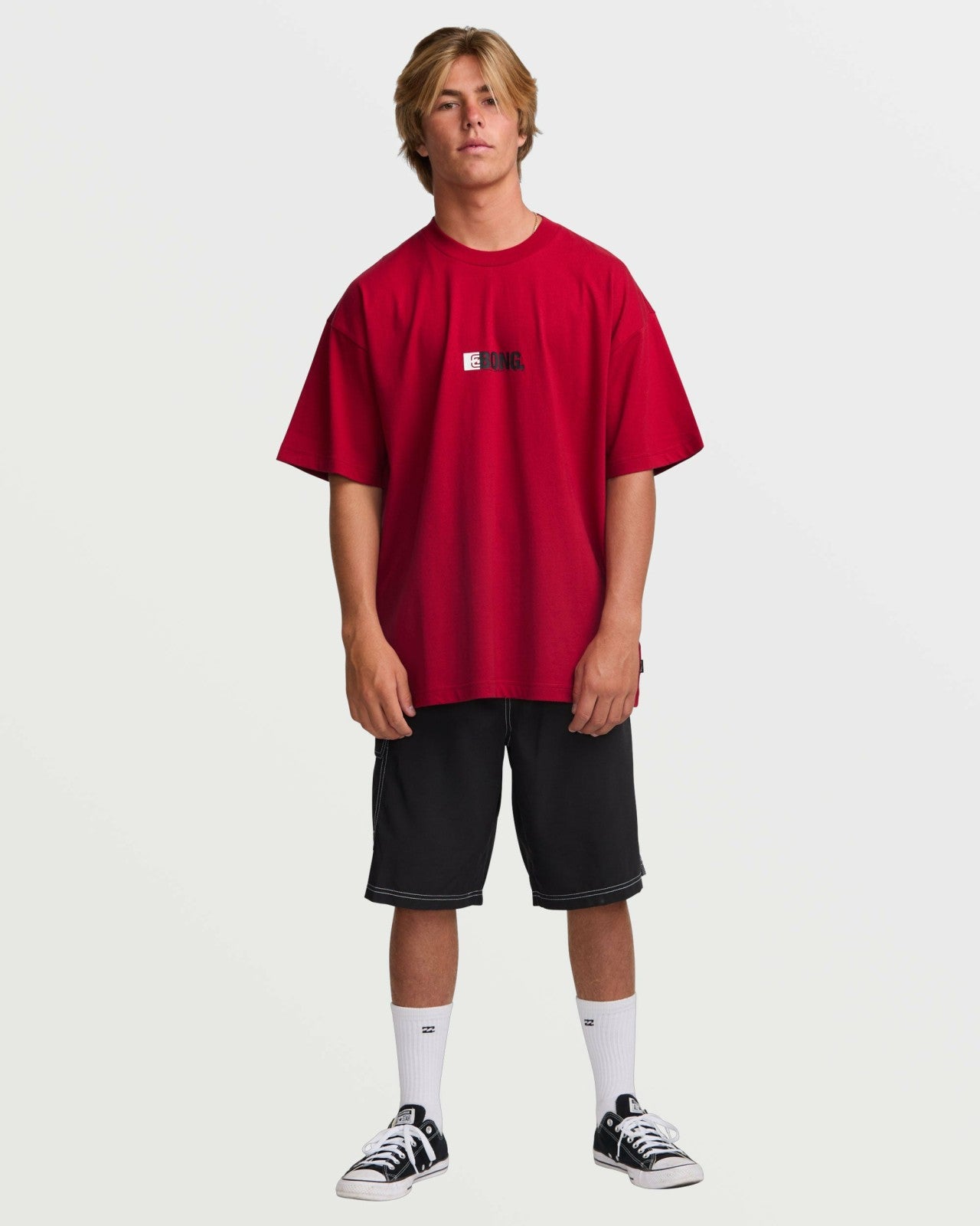 Bong OG Tee - Scarlet | Billabong Men