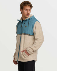 Boundary Lite Zip Sweatshirt - Bleached Sand | Billabong Men