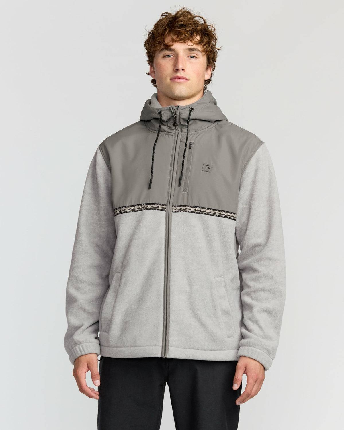 Boundary Lite Zip Sweatshirt - Gray Heather | Billabong Men