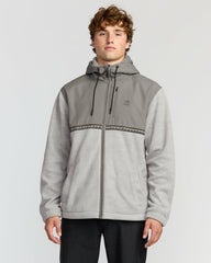 Boundary Lite Zip Sweatshirt - Gray Heather | Billabong Men