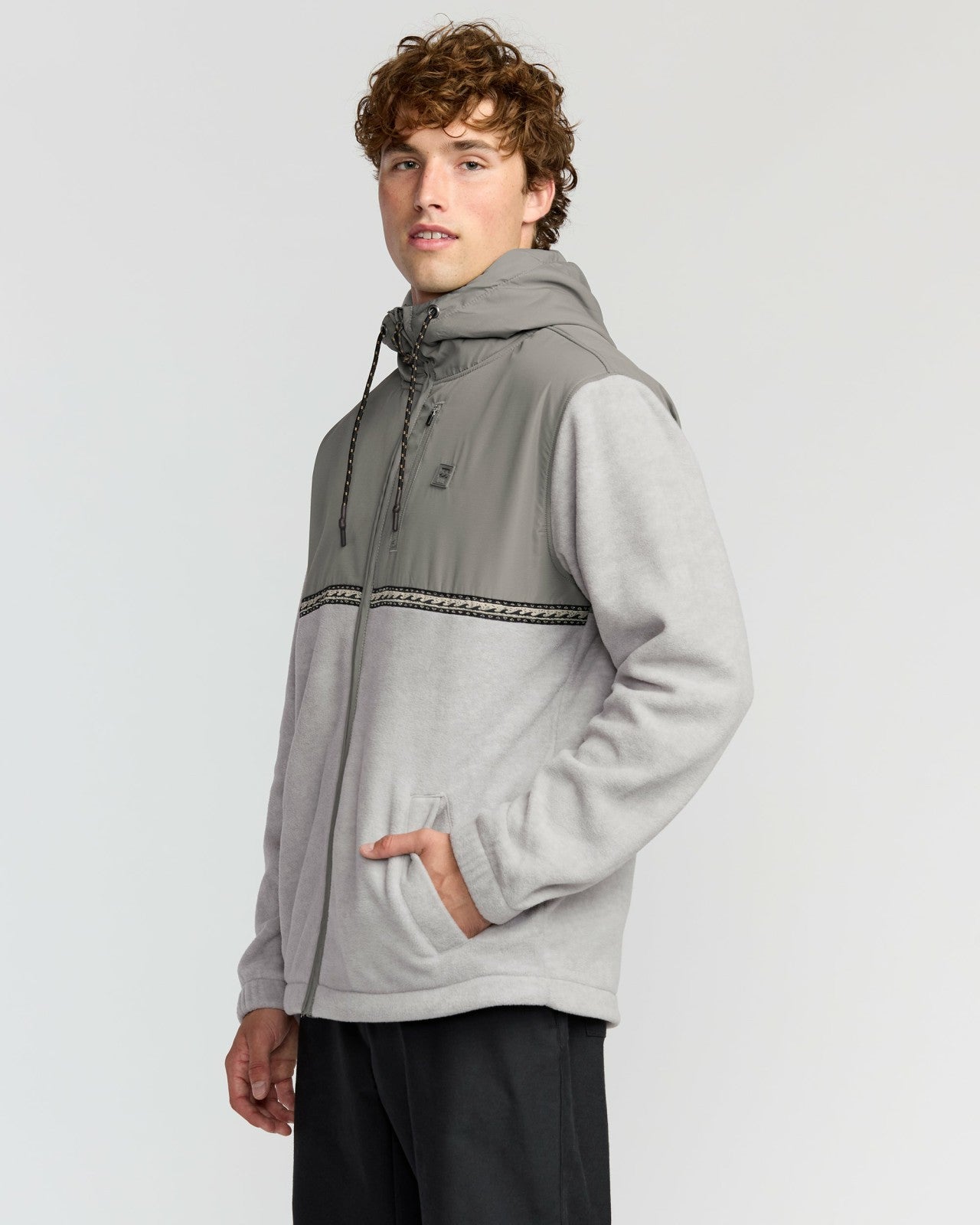 Boundary Lite Zip Sweatshirt - Gray Heather | Billabong Men