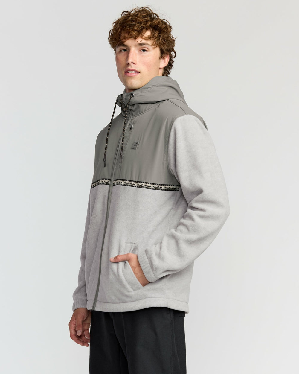 Boundary Lite Zip Sweatshirt - Gray Heather | Billabong Men