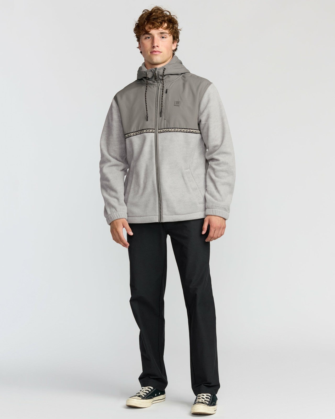 Boundary Lite Zip Sweatshirt - Gray Heather | Billabong Men